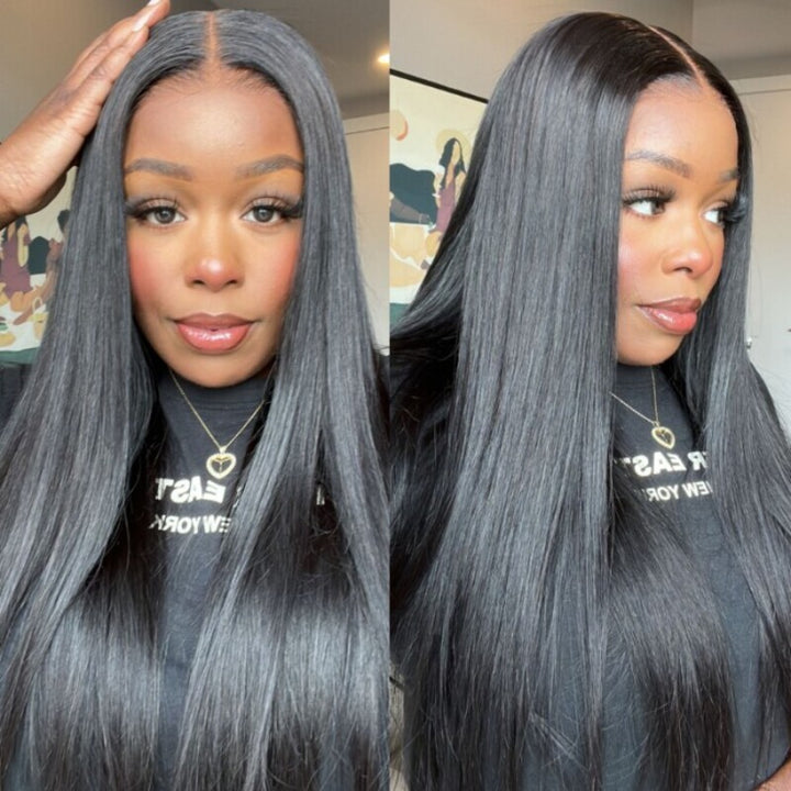 Wear & Go | 6x4.5 / 4x4 Transparent Lace Wig Straight Glueless Wig With Breathable Cap Air Wig