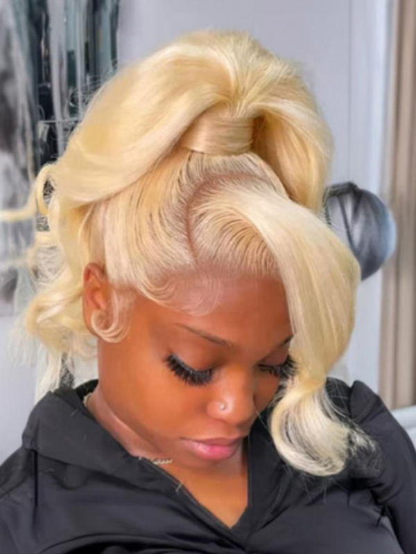 #613 Full Lace | 613 Blonde Body Wave Full Lace Wig 100% Virgin Human Hair