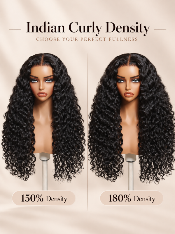 CheetahBeauty 180% Density 7x6/13x6 Full Lace Indian Curly Wigs 100% Human Hair for Black Women