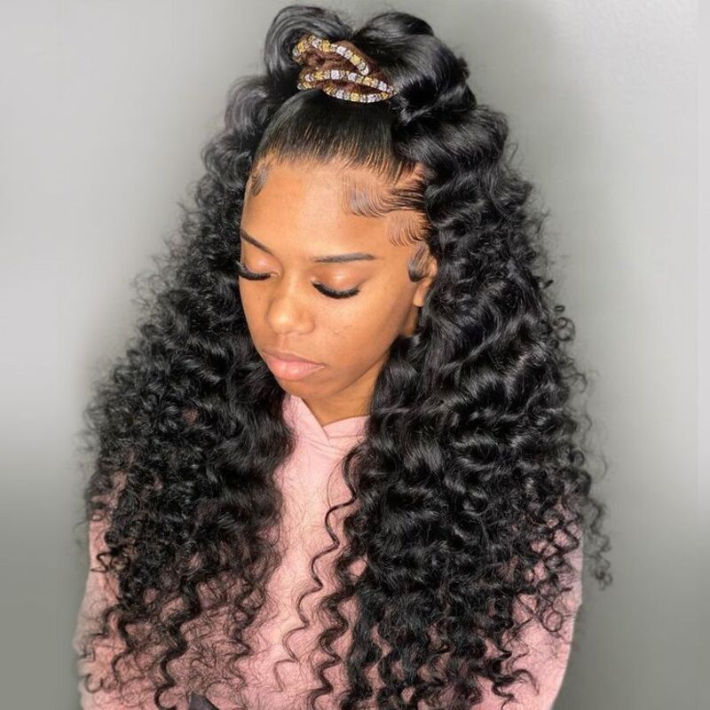 Crazy Sale | 16"-34" Loose Deep Wave 13x6 Full Lace Frontal Wig No Code Needed