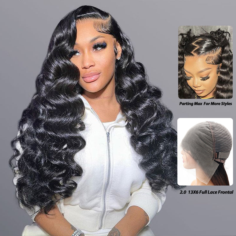Crazy Sale | 16"-34" Loose Deep Wave 13x6 Full Lace Frontal Wig No Code Needed