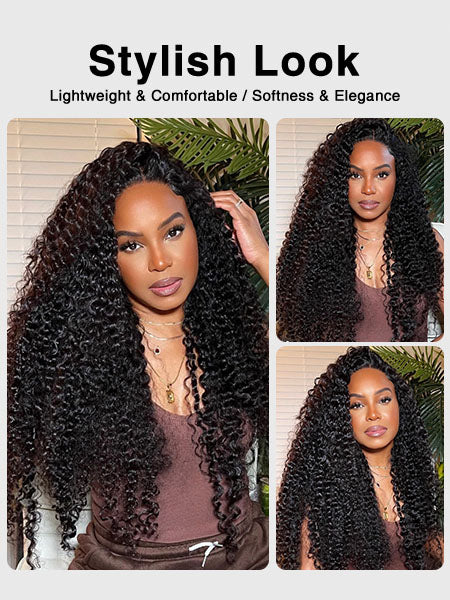 Crazy Sale | 16"-34"Burmese Curly 13x6 Full Lace Frontal Wig No Code Needed