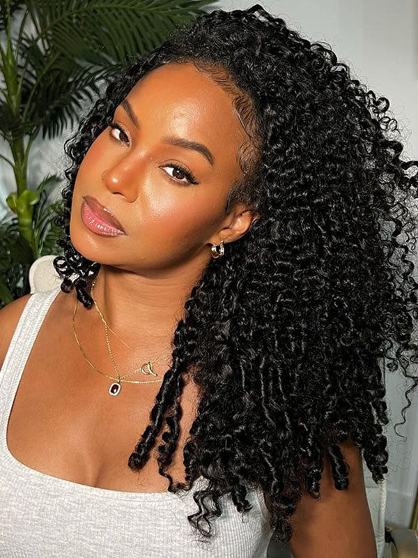 Crazy Sale | 16"-34"Burmese Curly 13x6 Full Lace Frontal Wig No Code Needed