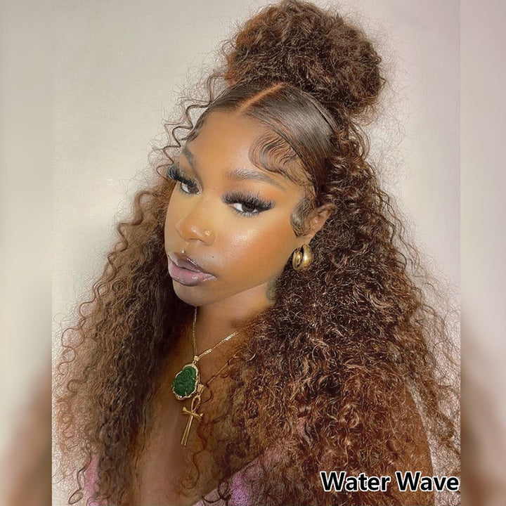 Crazy Sale | Invisi-Strap Snug Fit #4 Chocolate Brown 360 Lace Frontal Human Hair Wig No Code Needed