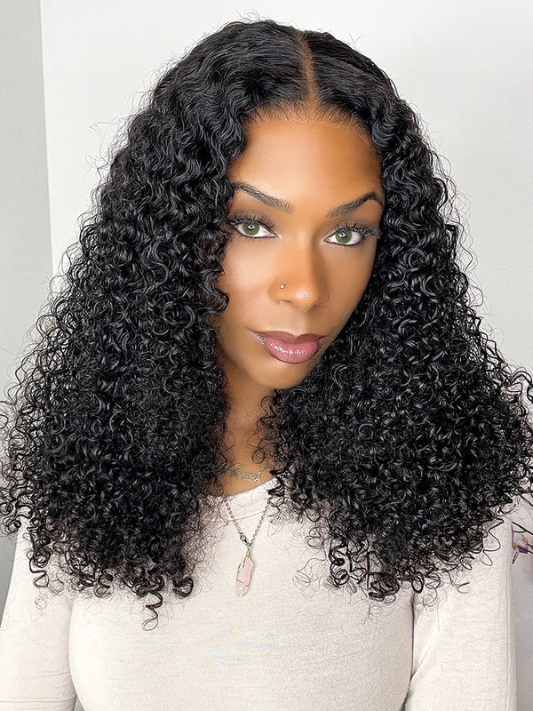 7x6 PreMax Wigs | Curly Wave Tiny Knots Glueless 7x6 HD Lace Wig Super Natural Hairline
