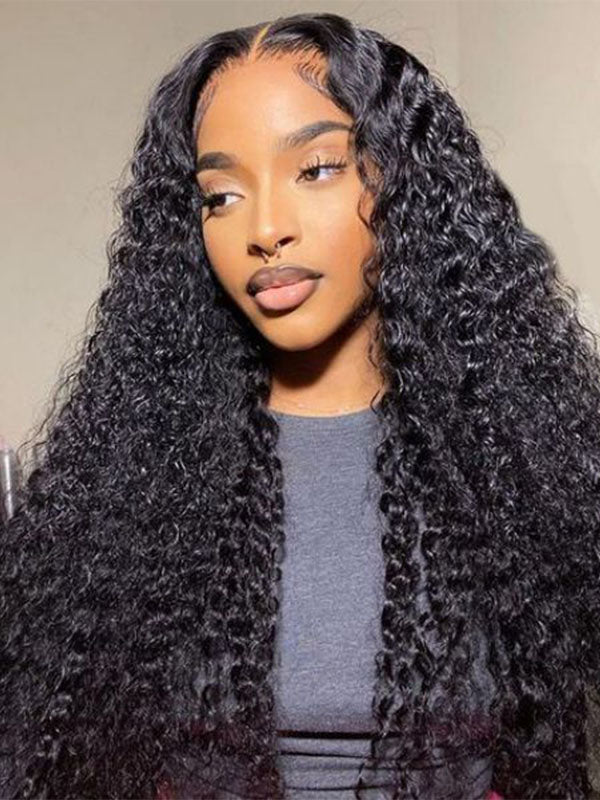 7x6 PreMax Wigs | Deep Wave Tiny Knots Glueless 7x6 HD Lace Wig Super Natural Hairline