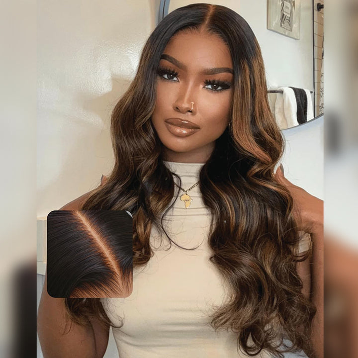 FB30 Loose Body Wave Glueless Flexi-Fit Drawstring Wig 7x6/13x6 Lace Human Hair Wig