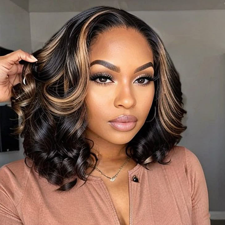 FB30 Loose Body Wave Glueless Flexi-Fit Drawstring Wig 7x6/13x6 Lace Human Hair Wig