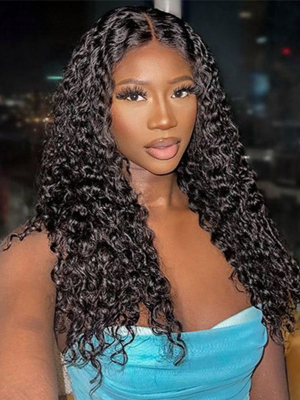 Glueless 13x6 PreMax Wig 3C/4A Curly Wave Wear Go Wig 7x6 Lace Closure Wig