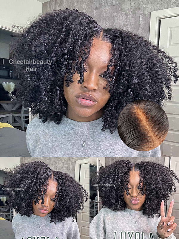 Glueless 13x6 PreMax Wig Kinky Curly Wear Go Wig 7x6 Lace Closure Wig