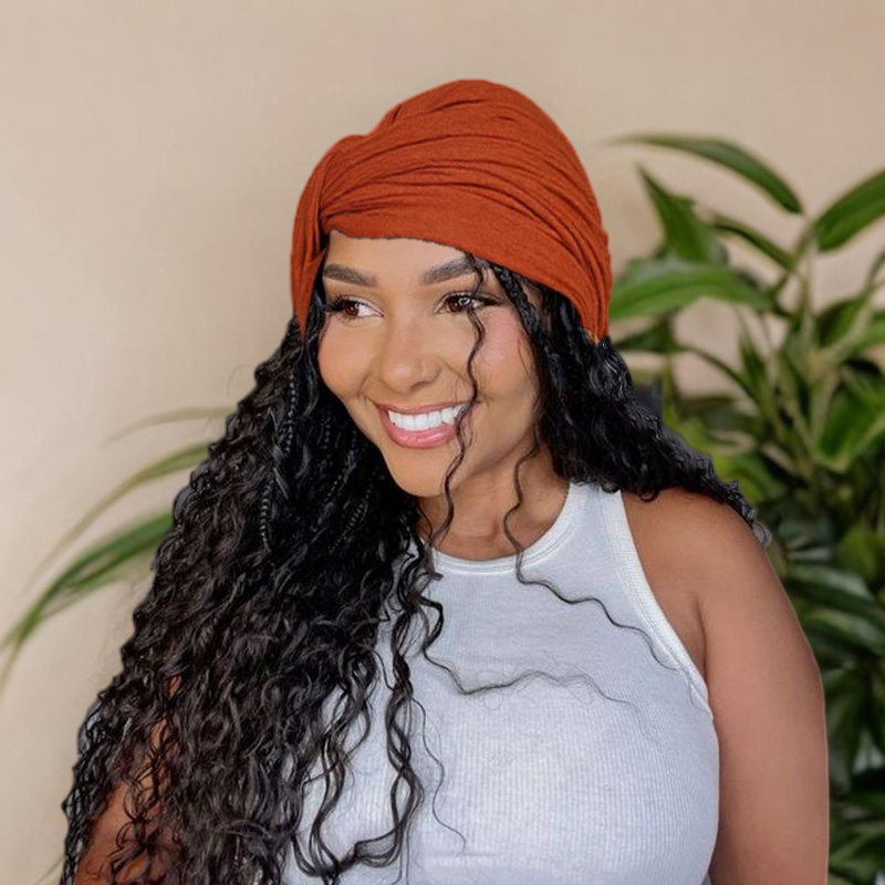 Grab & Go Braids Band Wig Boho Braids 100% Human Hair Curly Wig Braided Half Band Wigs