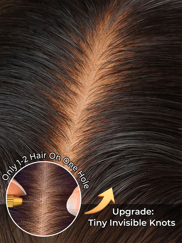 Layered Cut Glueless Body Wave 7x6 HD Lace Wig Pre-Everything Human Hair Wigs