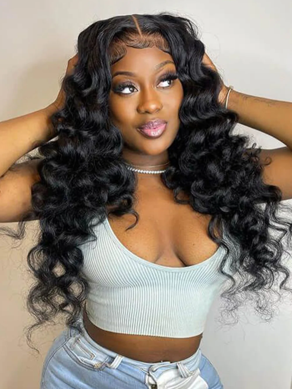 Loose Wave 13x6 HD Lace Front Wig CheetahBeauty  Pre-plucked  Human Hair Wig