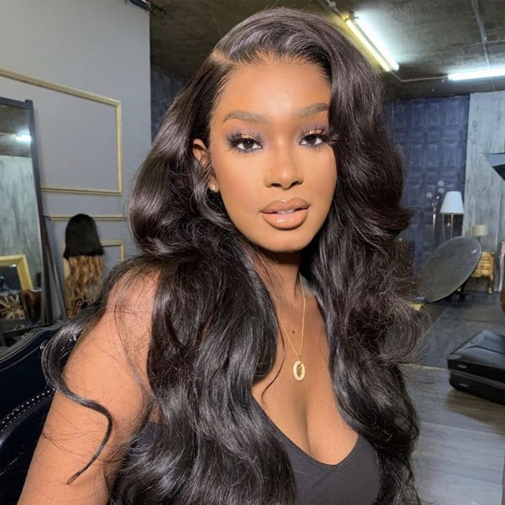 BF Sale | Wear & Go Body Wave 9x6 Lace Wig Pre Bleached Human Hair Wig