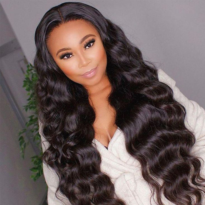 BF Sale | Wear & Go Body Wave 9x6 Lace Wig Pre Bleached Human Hair Wig