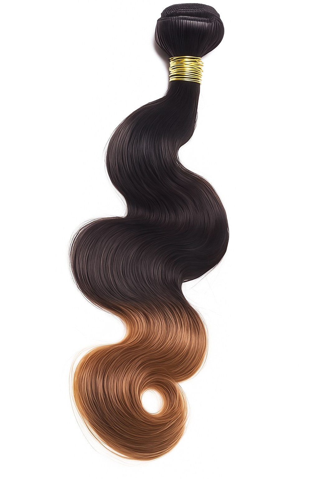 Offre groupée #4 : Tissages de cheveux 100 % naturels ondulés brun chocolat CheetahBeauty 