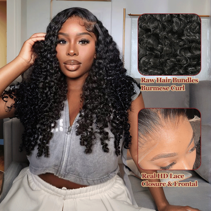 Burmese Curly – CheetahBeauty Hair