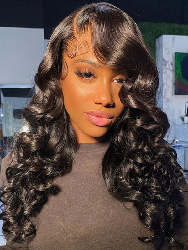 Raw Hair Loose Wave 13x6 Real HD Lace Undetactable BlendAway Full Lace Frontal Wig