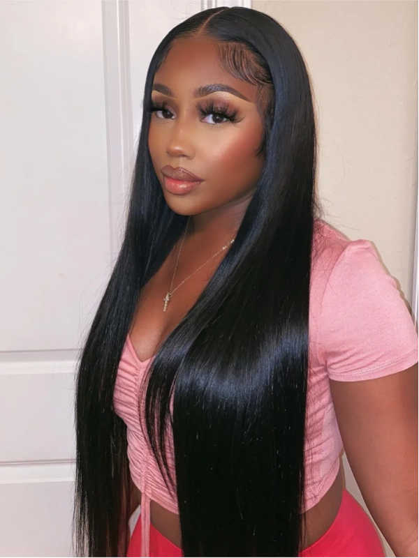 CheetahBeauty Straight 13x4 Lace Frontal Wig 100% Vigin Human Hair