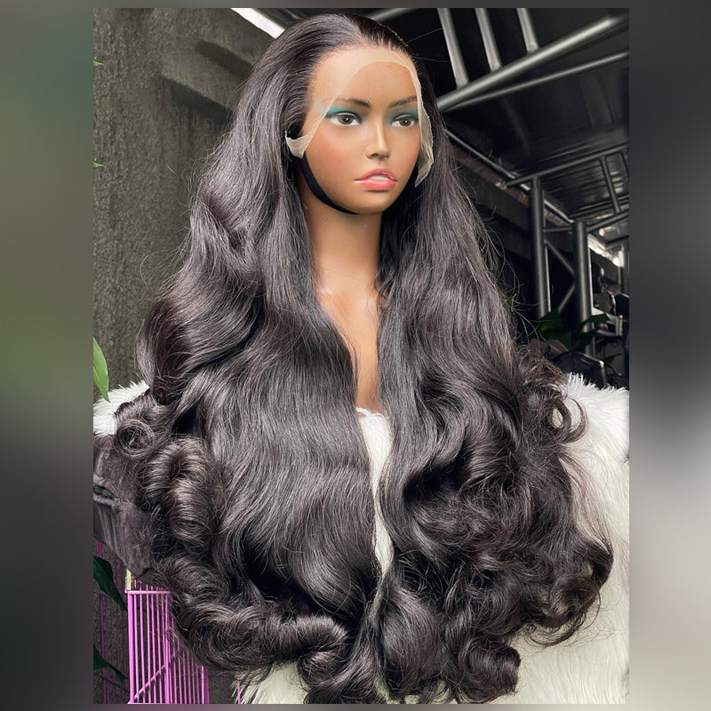 Super Double Drawn | 250% Density Body Wave Wig 13x6 Lace Front Wigs Raw Virgin Hair