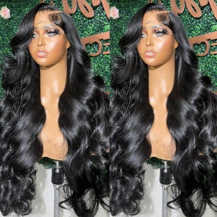 Super Double Drawn | 250% Density Body Wave Wig 13x6 Lace Front Wigs Raw Virgin Hair