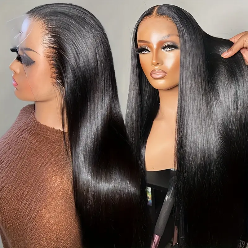 Super Double Drawn | 250% Density Straight 13x6 Lace Front Wigs Raw Virgin Hair