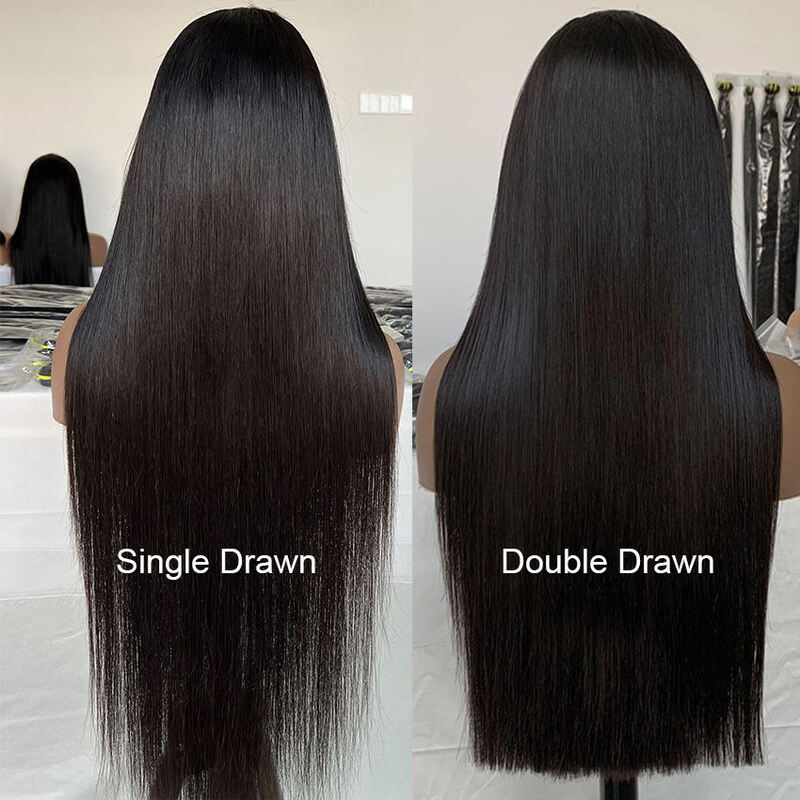 Super Double Drawn | 250% Density Straight 13x6 Lace Front Wigs Raw Virgin Hair