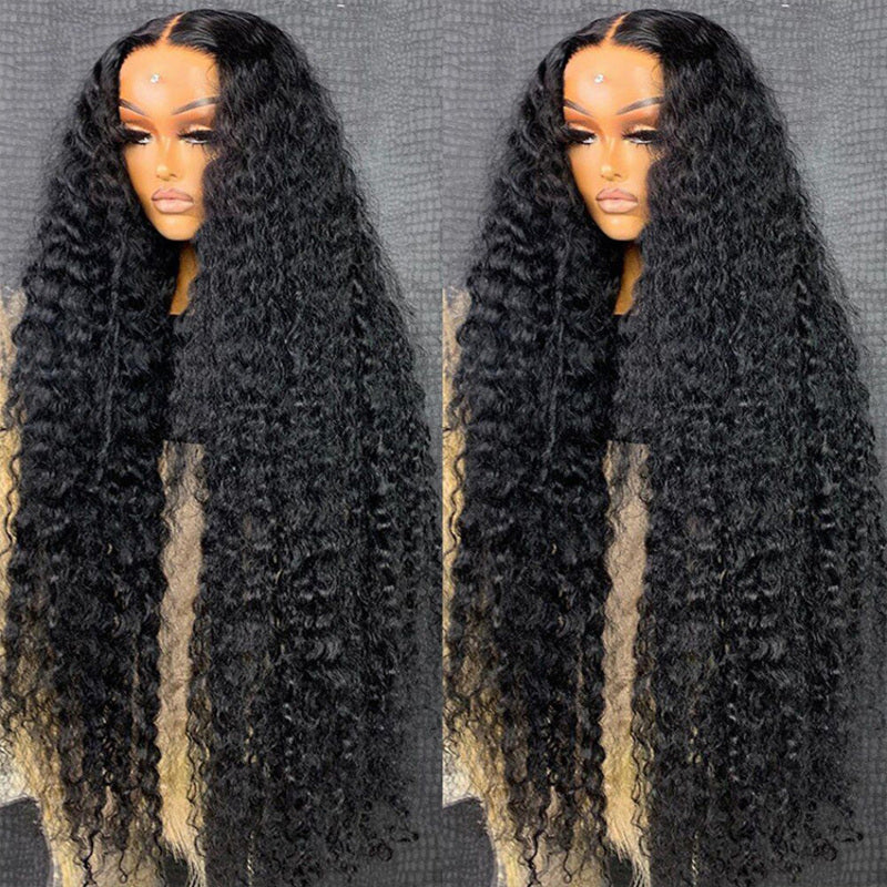 Super Double Drawn | 250% Density Water Wave Wig 13x6 Lace Front Wigs Raw Virgin Hair