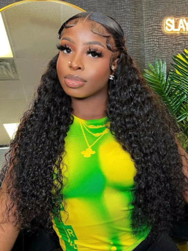 Raw Hair Water Wave 13x6 Real HD Lace Undetactable BlendAway Full Lace Frontal Wig 100% Virgin Human Hair