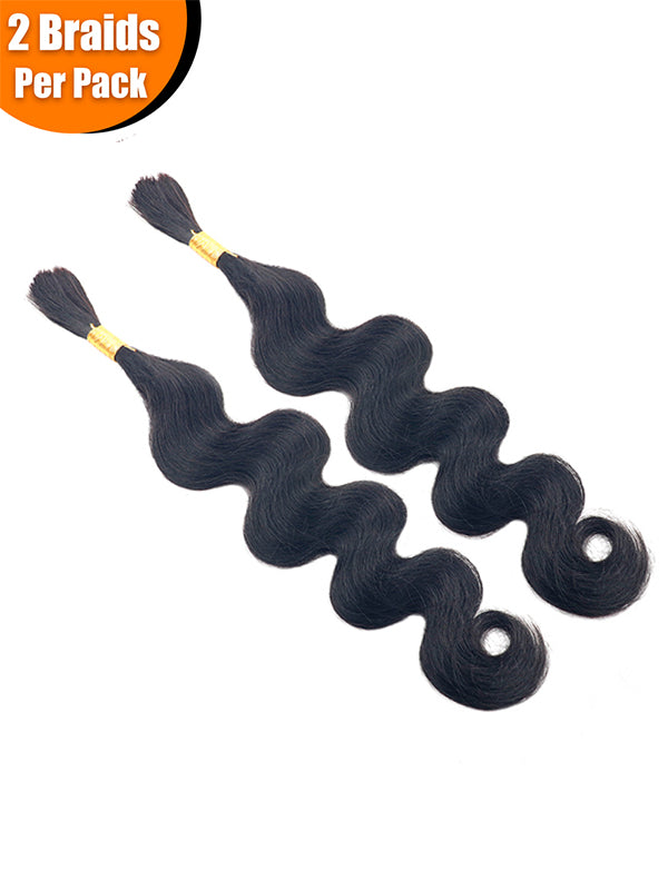 Flash Sale | Body Wave Braid Hair Bulk 100% Human Hair Extensions Bulk for Braiding 100g