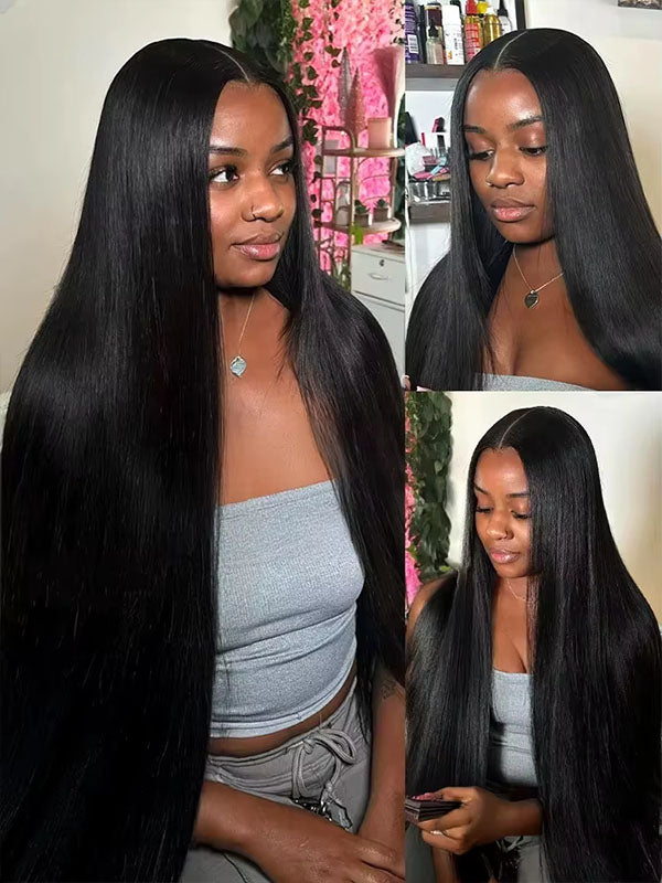 Bone Straight 15A Wig Glueless 7x6/13x6 Lace Frontal Wig 100% Human Vietnamese Virgin Hair