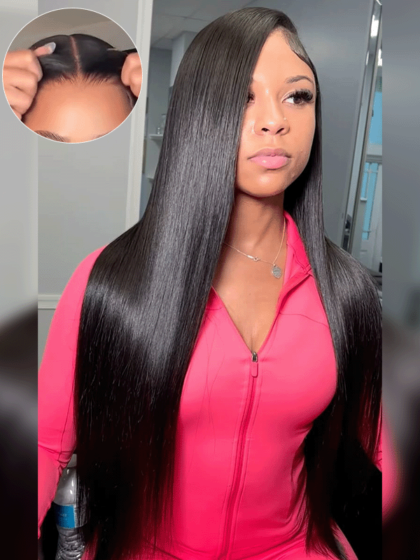 Bone Straight 15A Wig Glueless 7x6/13x6 Lace Frontal Wig 100% Human Virgin Hair