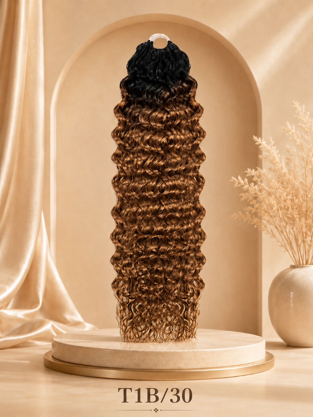 BIG DROP | Feather Crochet Water Wave Human Hair Extensions Protective Style