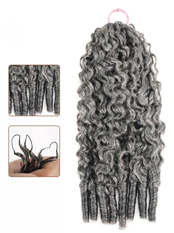 BIG DROP | 613 Blonde Burmese Curly Feather Crochet Human Hair Extensions Protective Style
