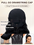 #1 Jet Black @bigekane & @ thequeenleora Recommend 16"-34" 13x6 FULL Lace Frontal Wig 100% Human Hair Wigs