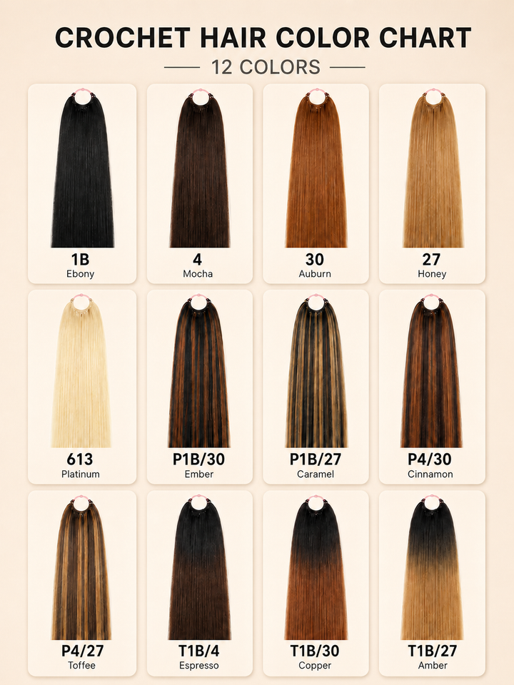 BIG DROP | Burmese Curly Feather Crochet Human Hair Extensions Protective Style