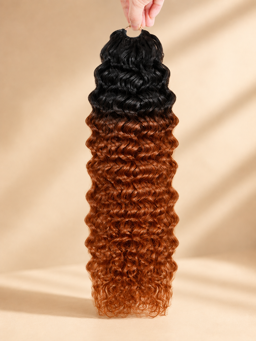 BIG DROP | Feather Crochet Water Wave Human Hair Extensions Protective Style