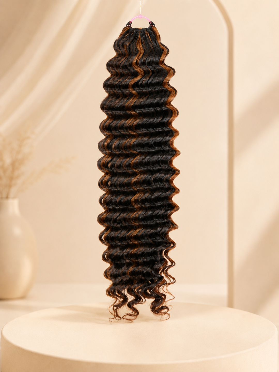 BIG DROP | Feather Crochet Deep Wave Human Hair Extensions Protective Style