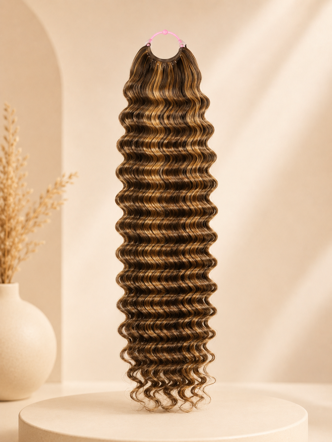 BIG DROP | Feather Crochet Deep Wave Human Hair Extensions Protective Style