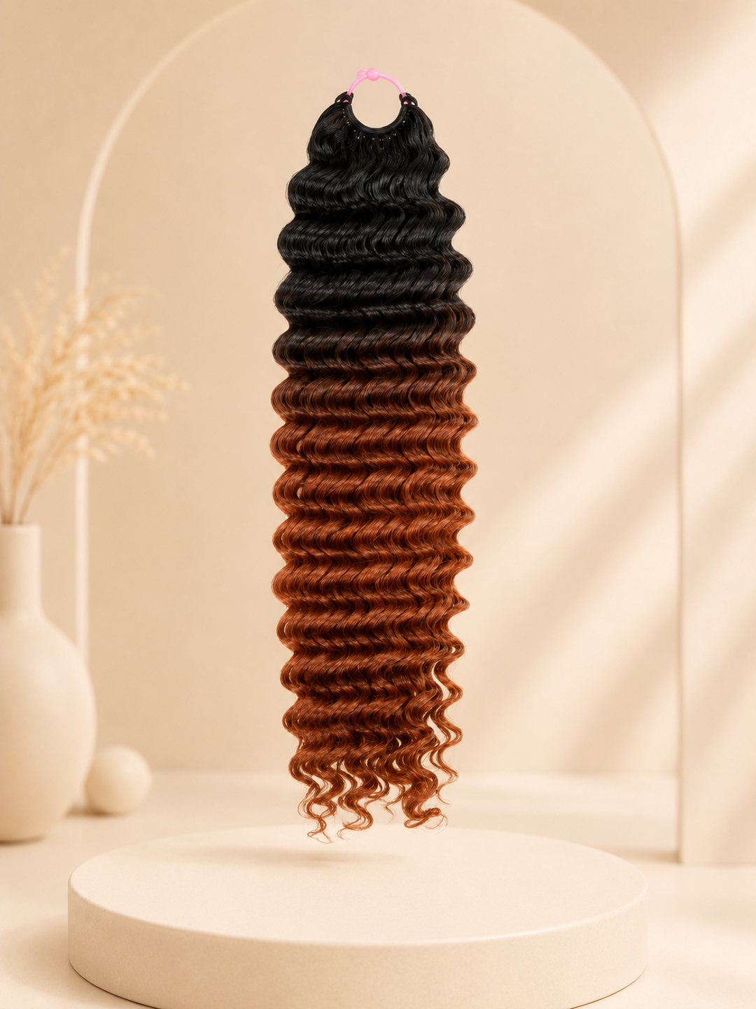 BIG DROP | Feather Crochet Deep Wave Human Hair Extensions Protective Style