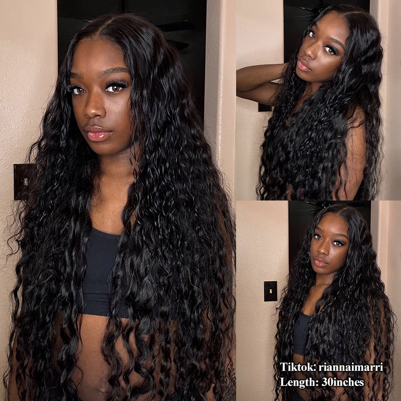 Crazy Sale | @thequeenleora Recommend 16"-34" Loose Deep Wave 13x6 Full Lace Frontal Wig No Code Needed