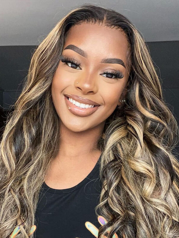 Wear & Go | FB27 Balayage Glueless 7x6/13x6 Body Wave Pre-Bleached Lace Wig