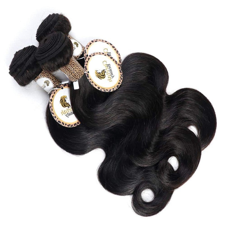 10A Body Wave 3 Bundles Cuticle Aligned Virgin Human Hair Extension