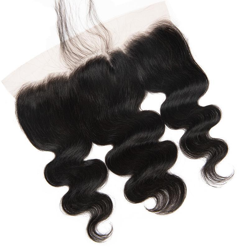 10A Body Wave Bundles With 13x4 Lace Frontal 100% Virgin Human Hair