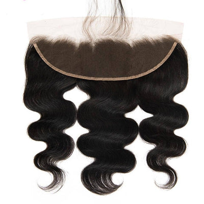 10A Body Wave Bundles With 13x4 Lace Frontal 100% Virgin Human Hair