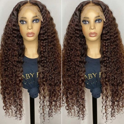 #2 Deep Wave 13×4 Lace Frontal Wig 