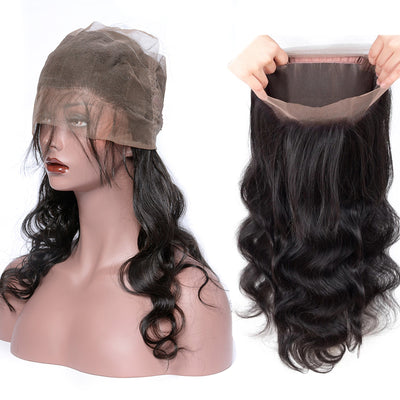 360 Body Wave Lace Frontal Ear To Ear 100% Virgin Human Hair Lace Frontal