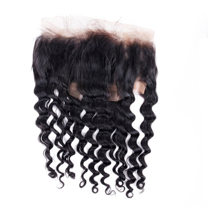 360 Loose Deep Wave Lace Frontal 100% Virgin Human Hair Lace Frontal