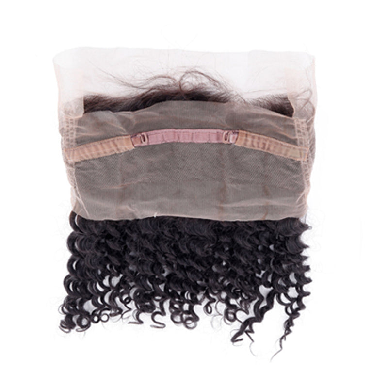 360 Loose Deep Wave Lace Frontal 100% Virgin Human Hair Lace Frontal