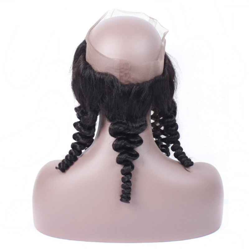 360 Loose Wave Lace Frontal Ear To Ear 100% Virgin Hair Lace Frontal